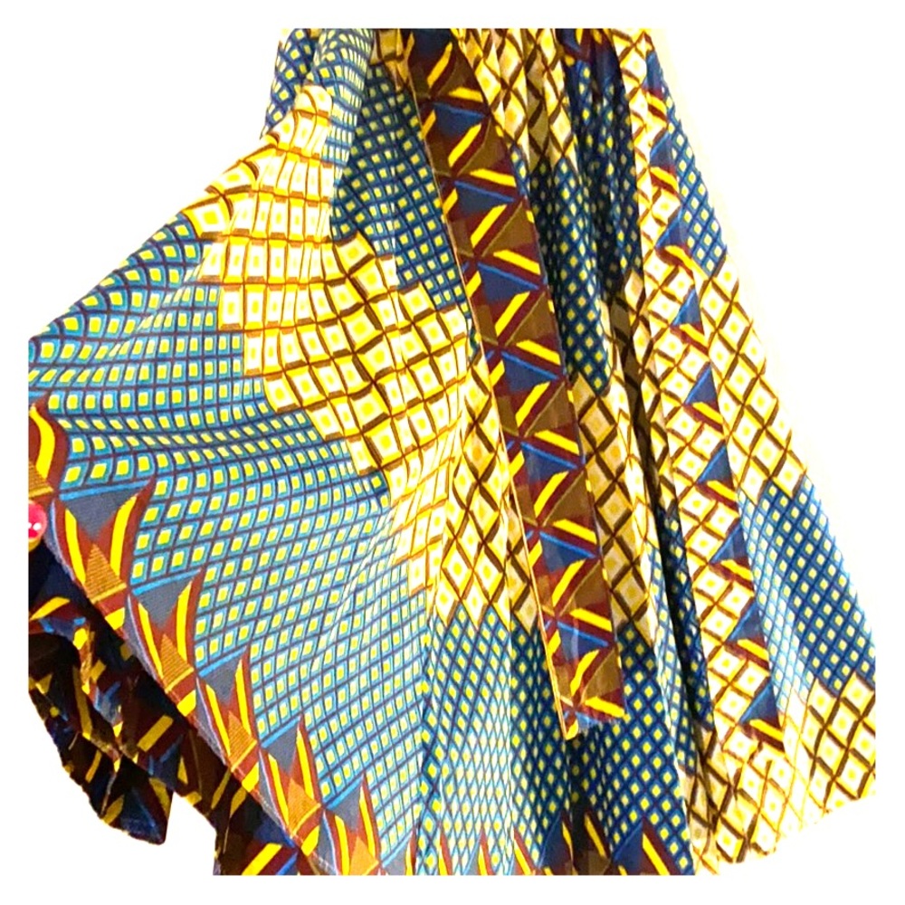 African skirt w/ belt